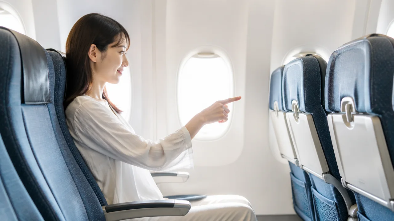 飛行機の座席にI列がないのはなぜ？理由と座席表の見方を解説