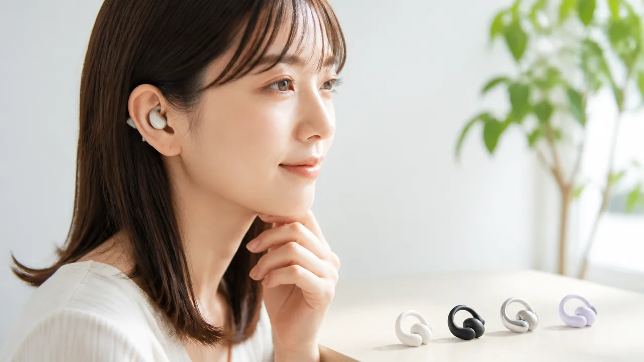 イヤーカフ型イヤホンはなぜ落ちない?仕組みと正しい装着方法を解説