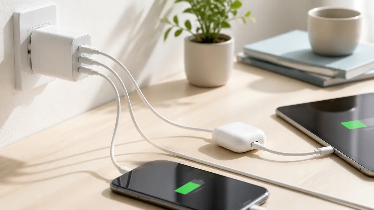 GaN充電器が高出力なのに小さいのはなぜ?仕組みをやさしく解説
