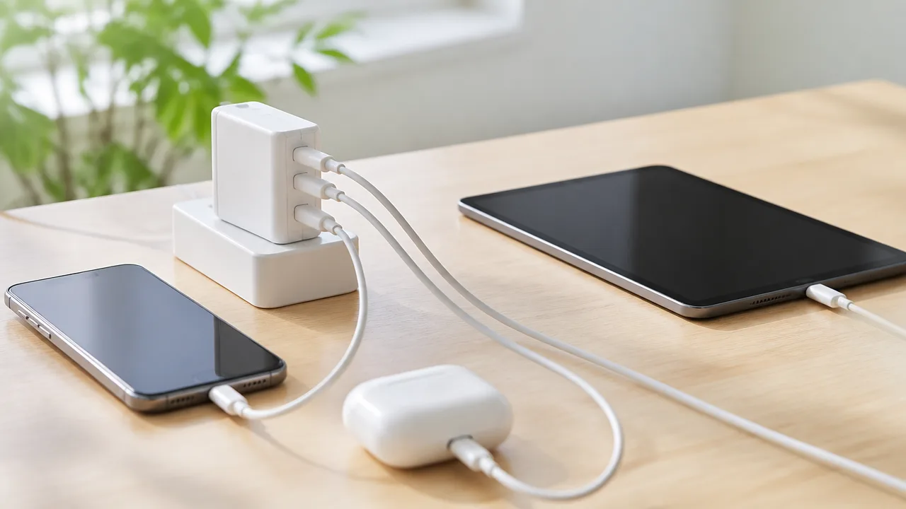 GaN充電器が高出力なのに小さいのはなぜ?仕組みをやさしく解説