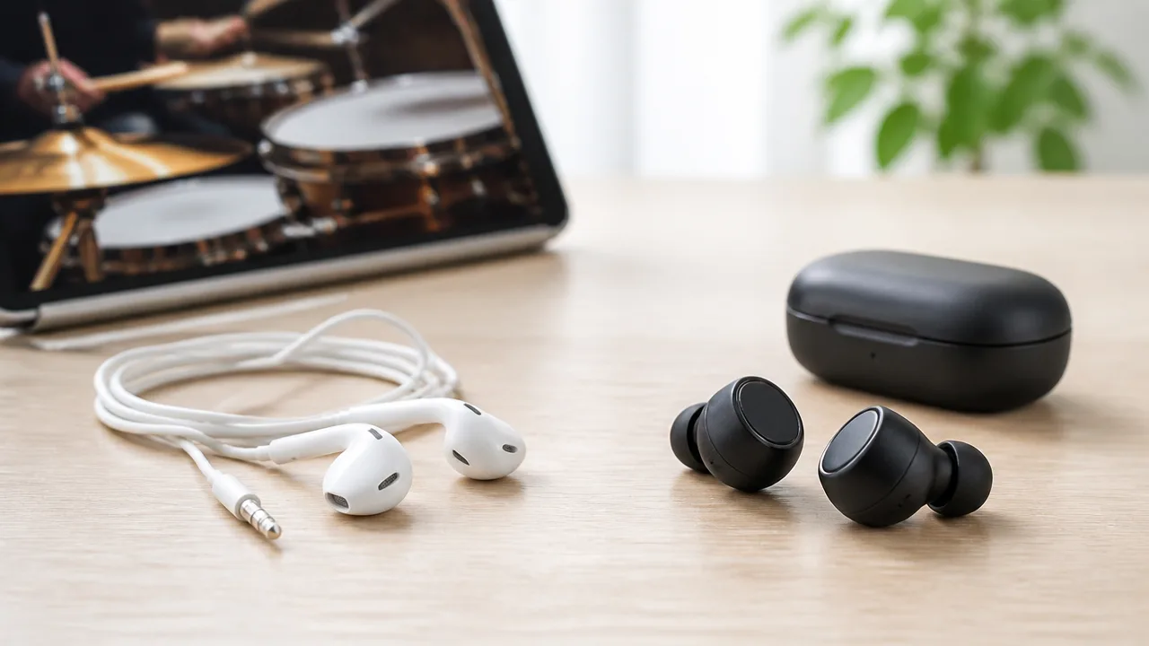有線イヤホンはなぜBluetoothより音ズレが少ない？仕組みを解説