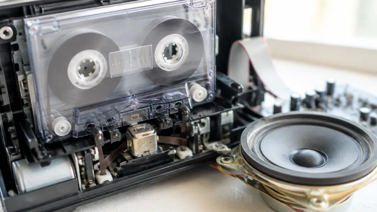カセットテープから音が出る仕組みとは？磁気で録音・再生する原理