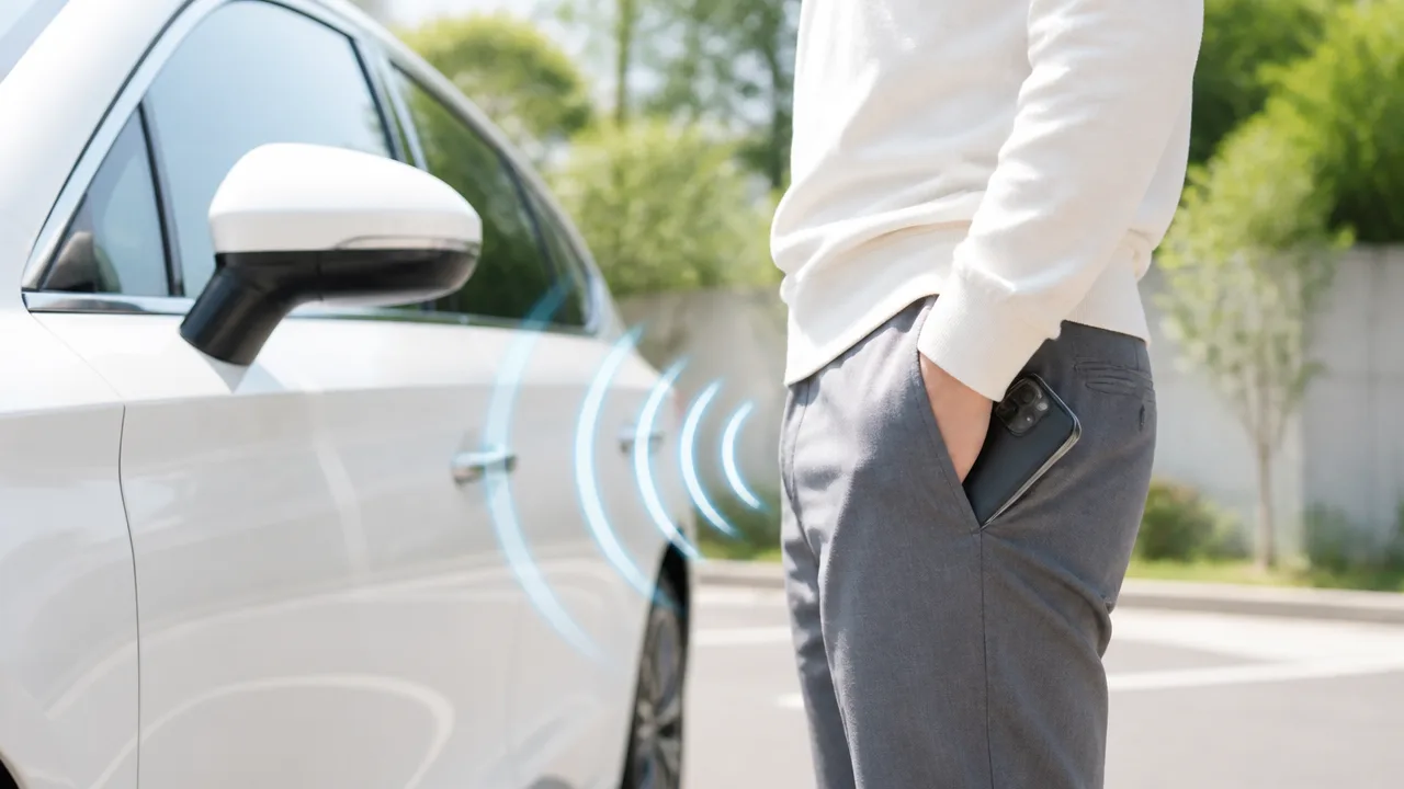車のデジタルキーはUWBでなぜポケットでも開く?仕組みを解説