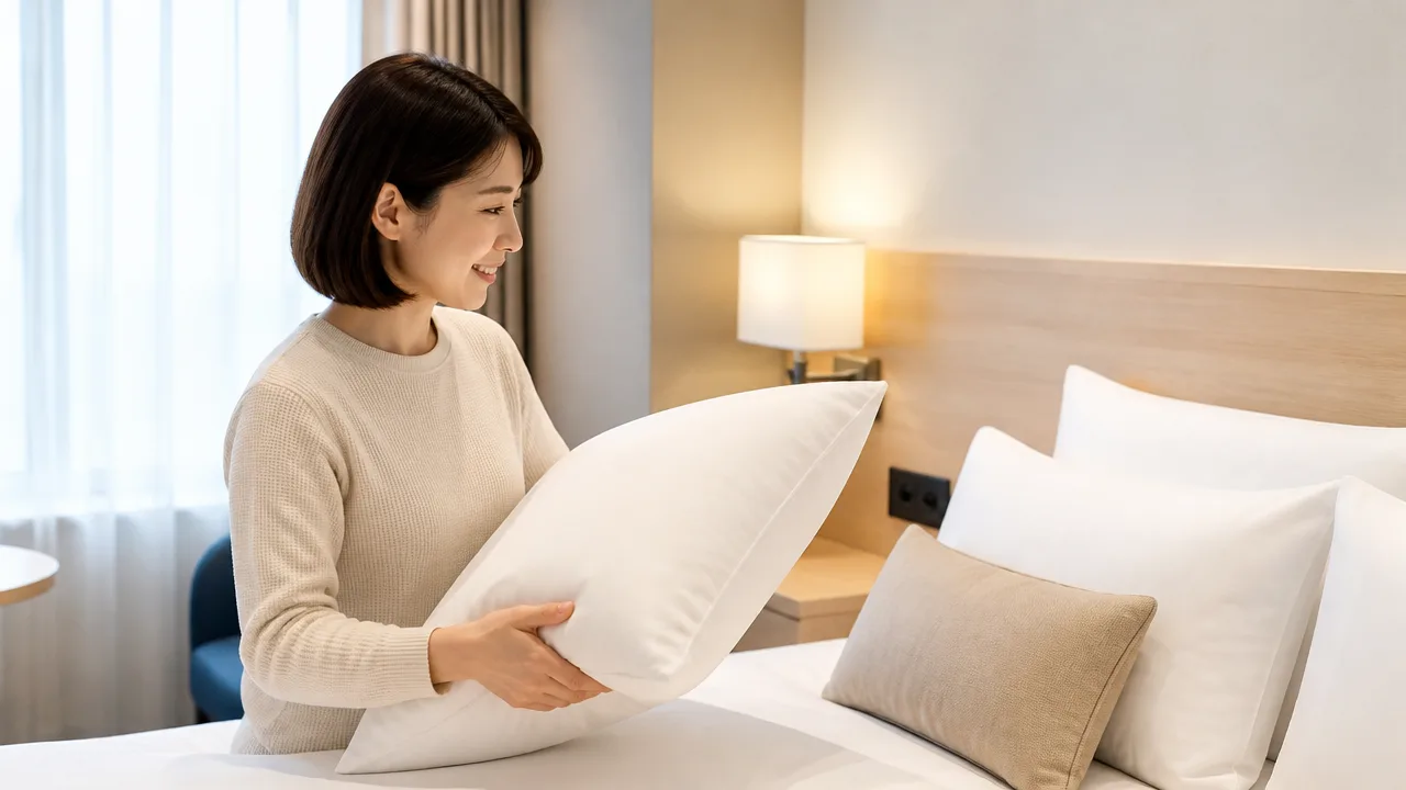 ホテルに枕が複数あるのはなぜ？理由と快適な使い方を解説