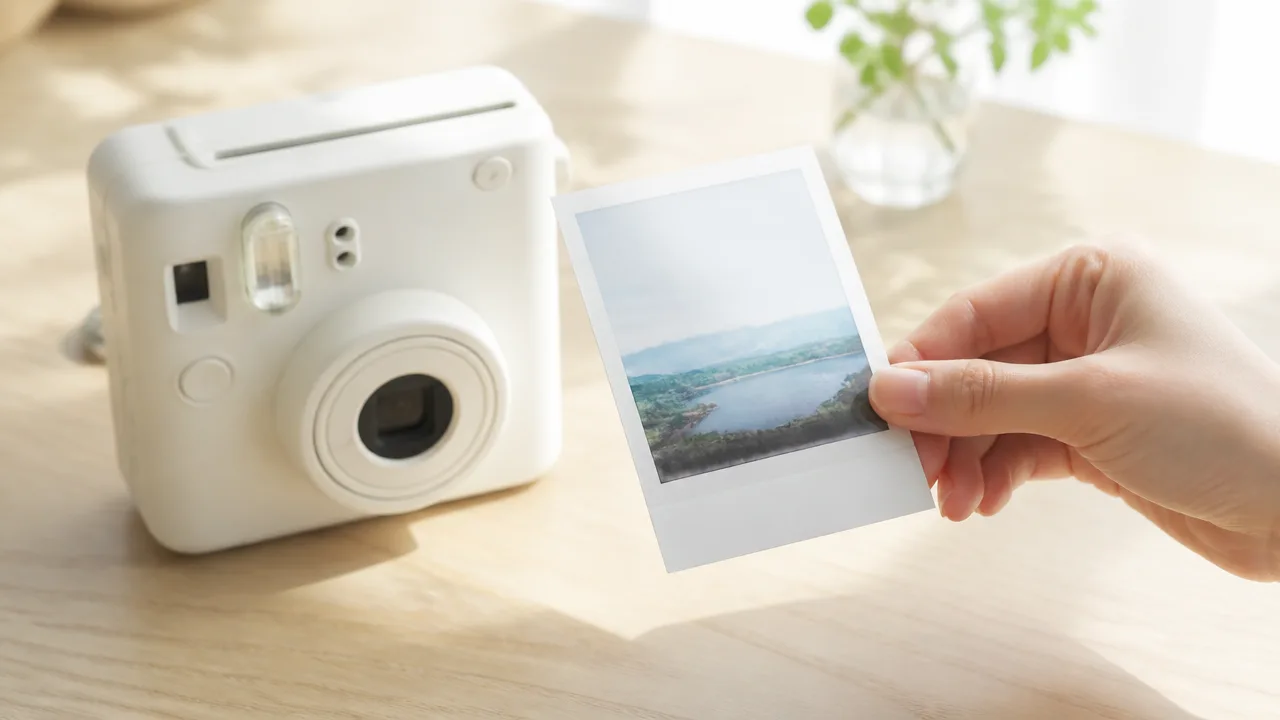 インスタントカメラの写真がすぐ出る仕組みとは？現像の流れも解説