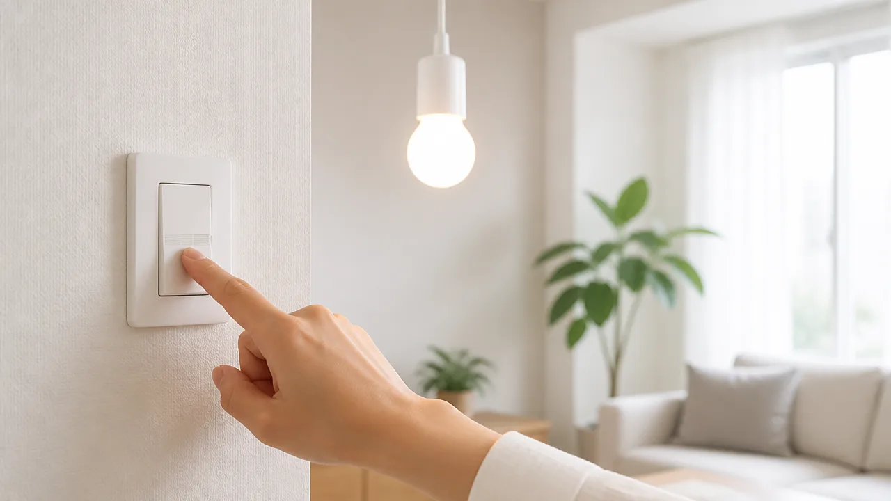 スマート電球は壁スイッチを切ると使えない?原因と便利な対策を解説