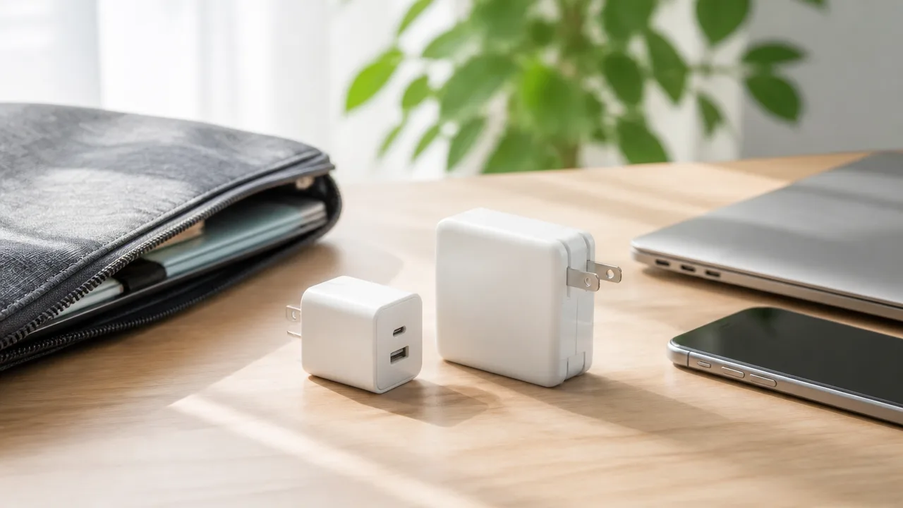 GaN充電器が高出力なのに小さいのはなぜ?仕組みをやさしく解説