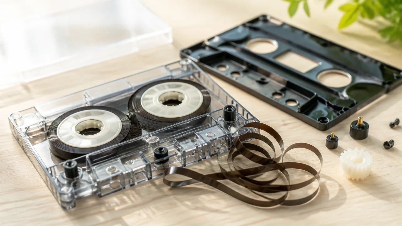 カセットテープから音が出る仕組みとは？磁気で録音・再生する原理