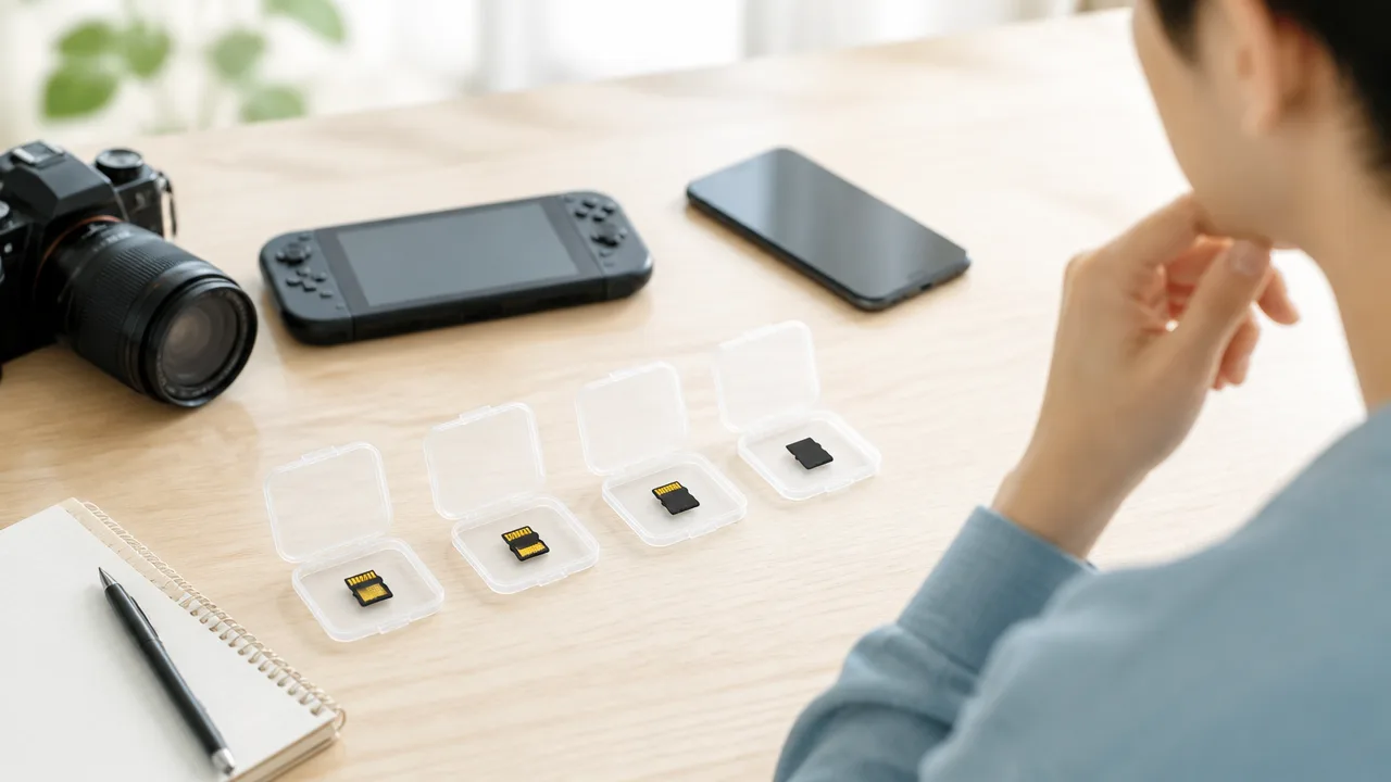 microSD ExpressとmicroSDXCの違い|選び方を解説