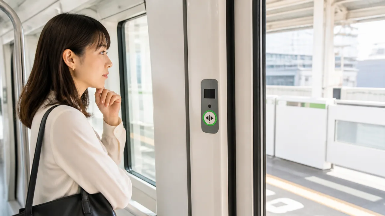 電車のドアにボタンがあるのはなぜ?仕組みと使い方をわかりやすく解説