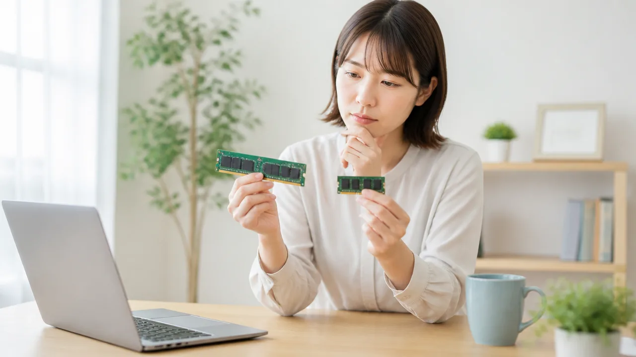 CAMM2とSO-DIMMの違いは?ノートPCメモリをやさしく比較