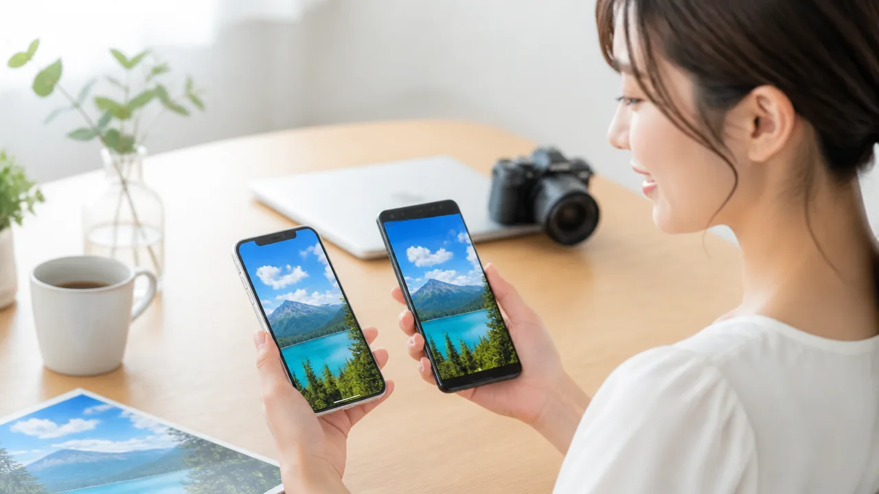 RCSでiPhoneとAndroidの写真が高画質になるのはなぜ?