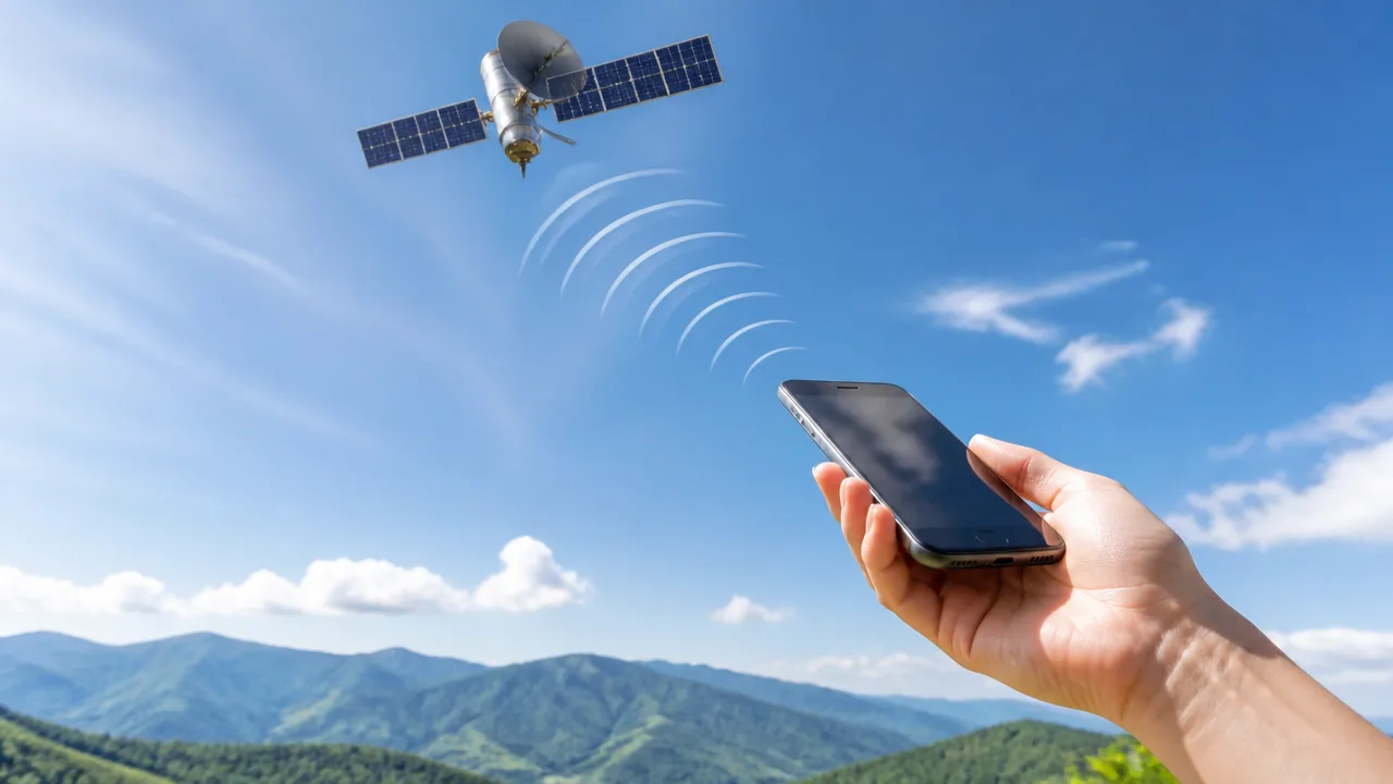 スマホの衛星通信は専用アンテナなしでなぜつながる？仕組みを解説
