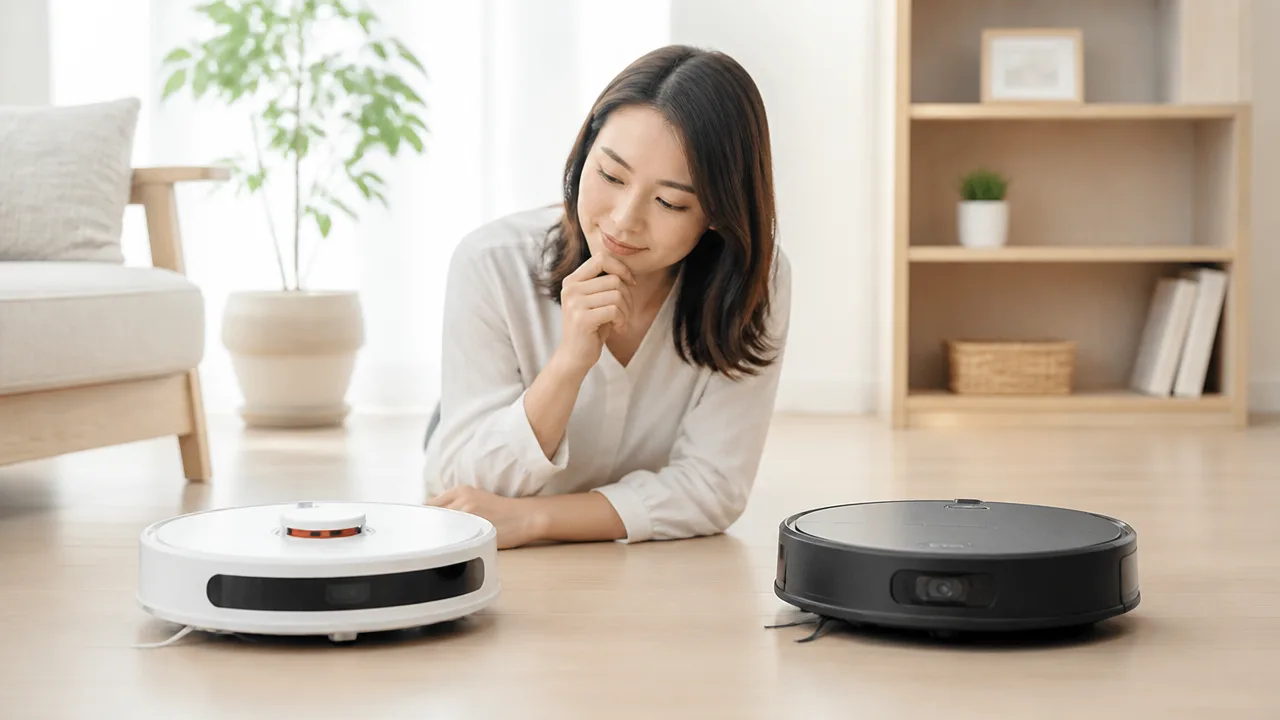 ロボット掃除機のLiDARとカメラの違いは?選び方をやさしく解説
