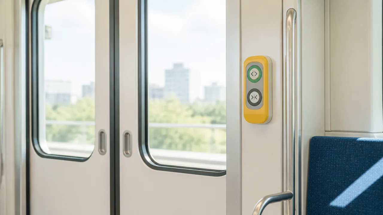 電車のドアにボタンがあるのはなぜ?仕組みと使い方をわかりやすく解説