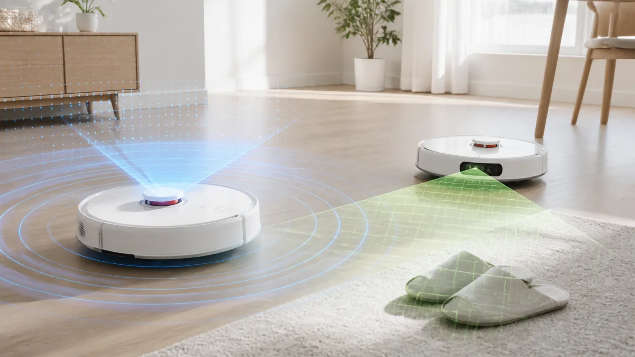 ロボット掃除機のLiDARとカメラの違いは?選び方をやさしく解説
