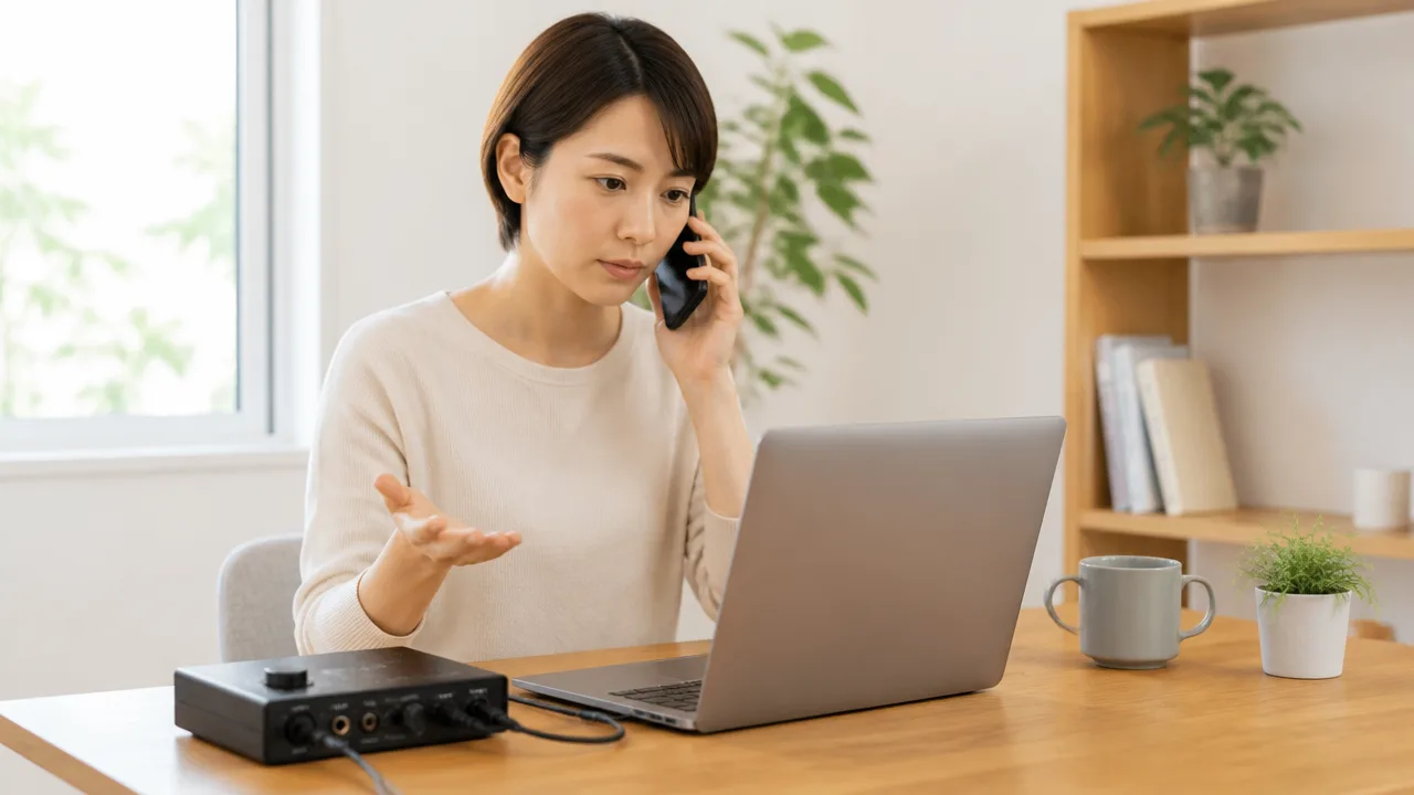 AUDIENT iD4mkII更新がInitialisingで止まる時の対処法