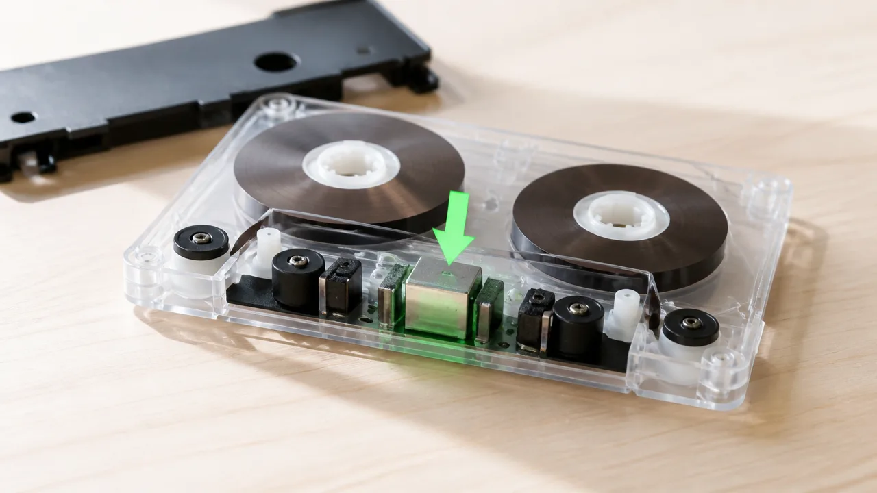 カセットテープから音が出る仕組みとは？磁気で録音・再生する原理