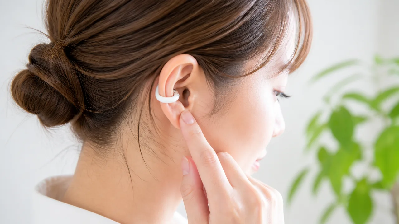 イヤーカフ型イヤホンはなぜ落ちない?仕組みと正しい装着方法を解説