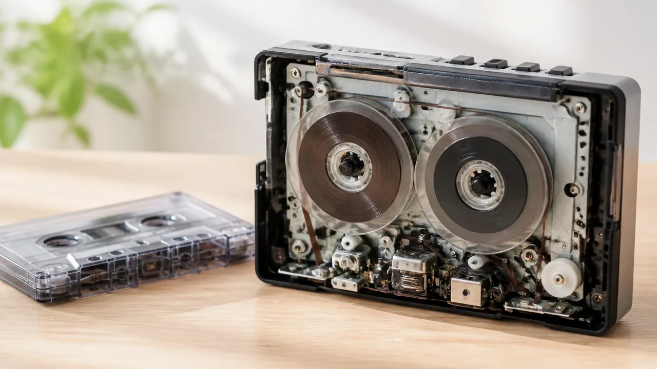 カセットテープから音が出る仕組みとは？磁気で録音・再生する原理