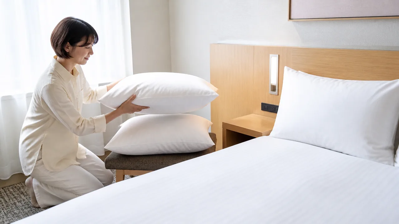 ホテルに枕が複数あるのはなぜ？理由と快適な使い方を解説