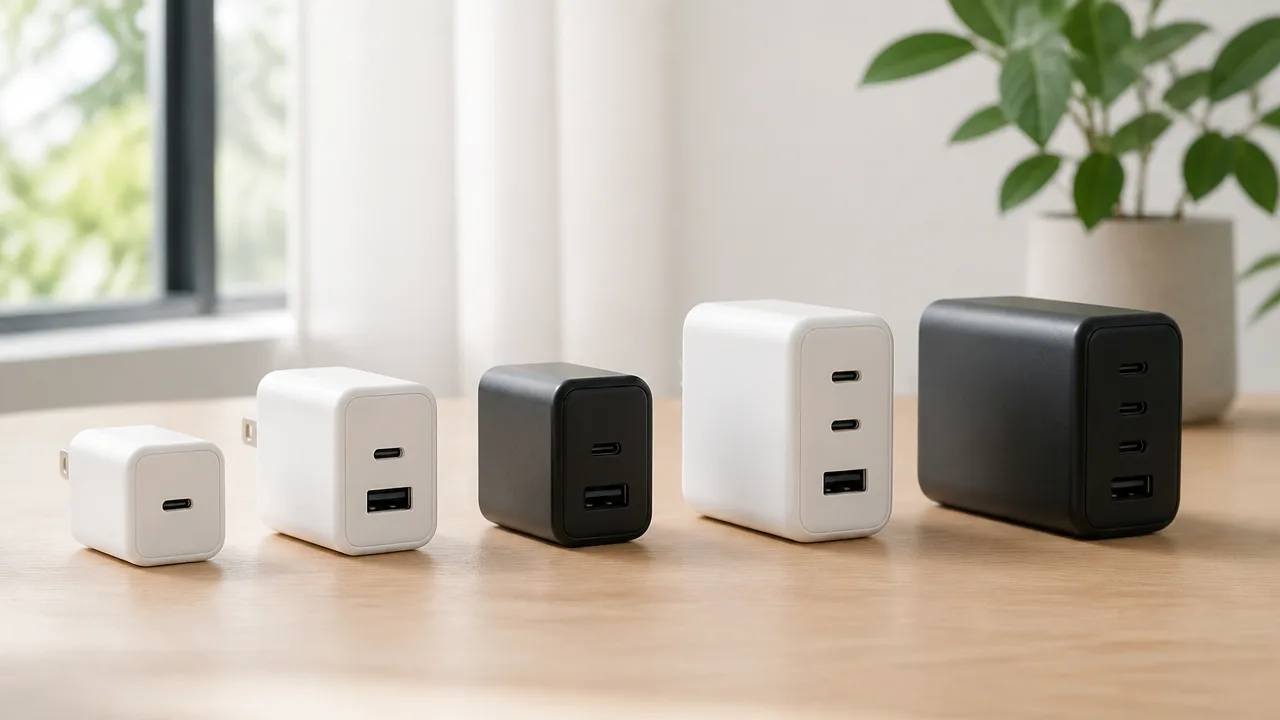 GaN充電器が高出力なのに小さいのはなぜ?仕組みをやさしく解説