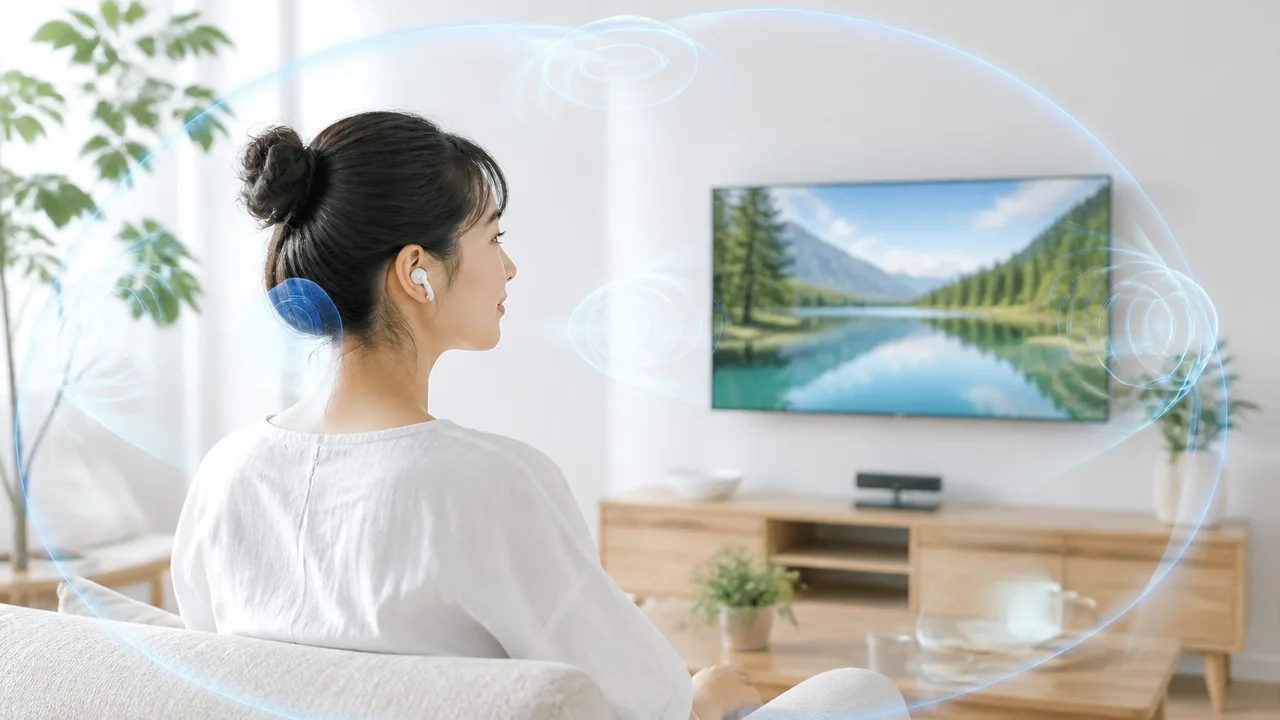 空間オーディオはイヤホン2つでなぜ360度に聞こえる?仕組みを解説