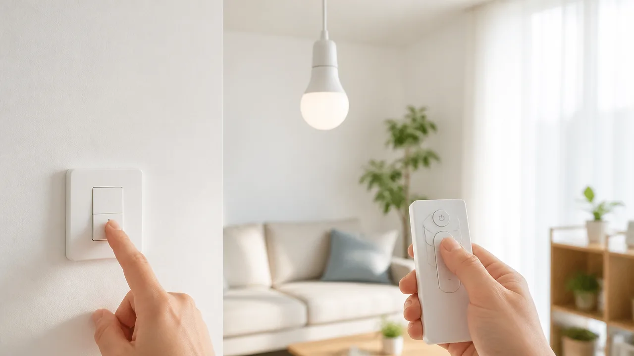 スマート電球は壁スイッチを切ると使えない?原因と便利な対策を解説