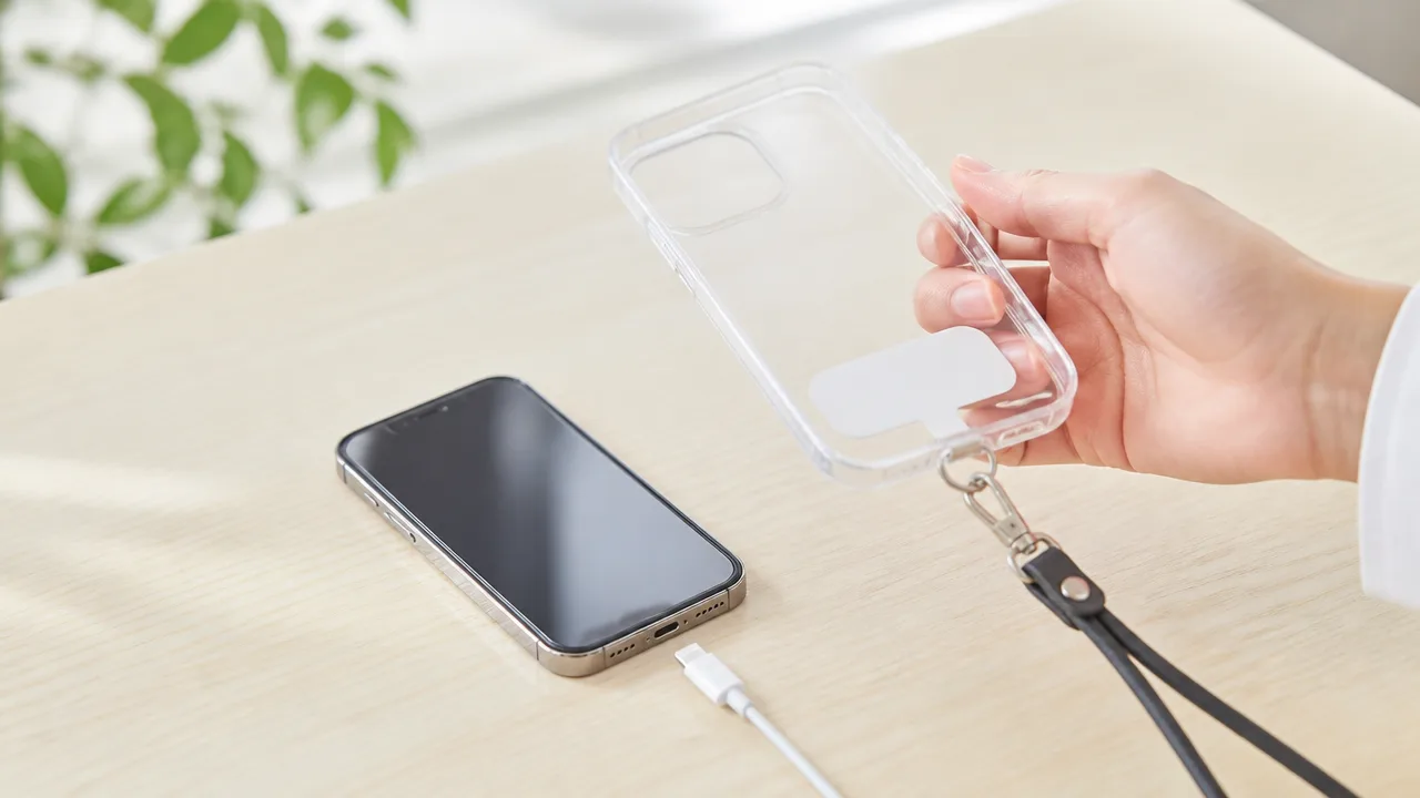 スマホストラップホルダーで充電ケーブルが差さらない原因と対処法