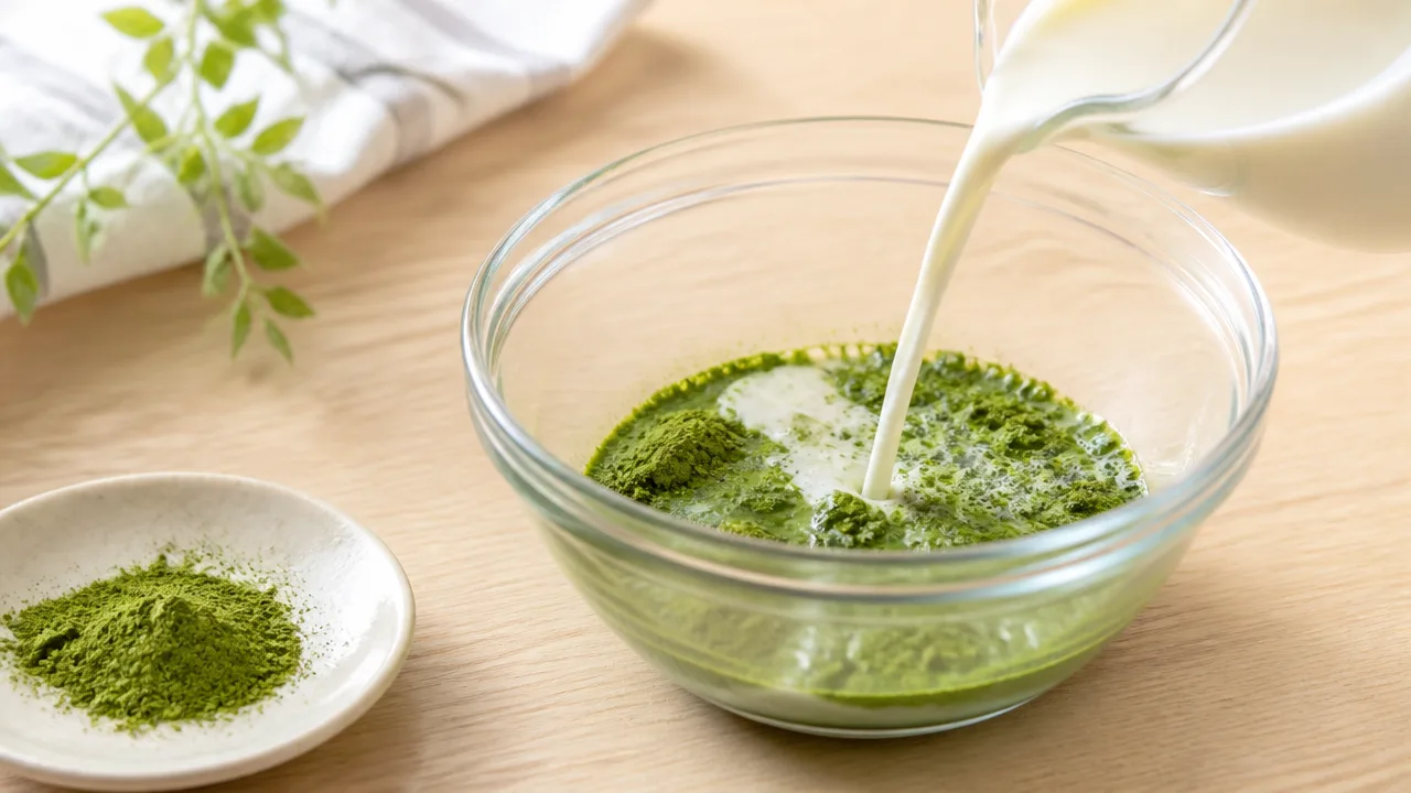抹茶ラテがダマになる原因は?茶せんなしでなめらかに混ぜる方法