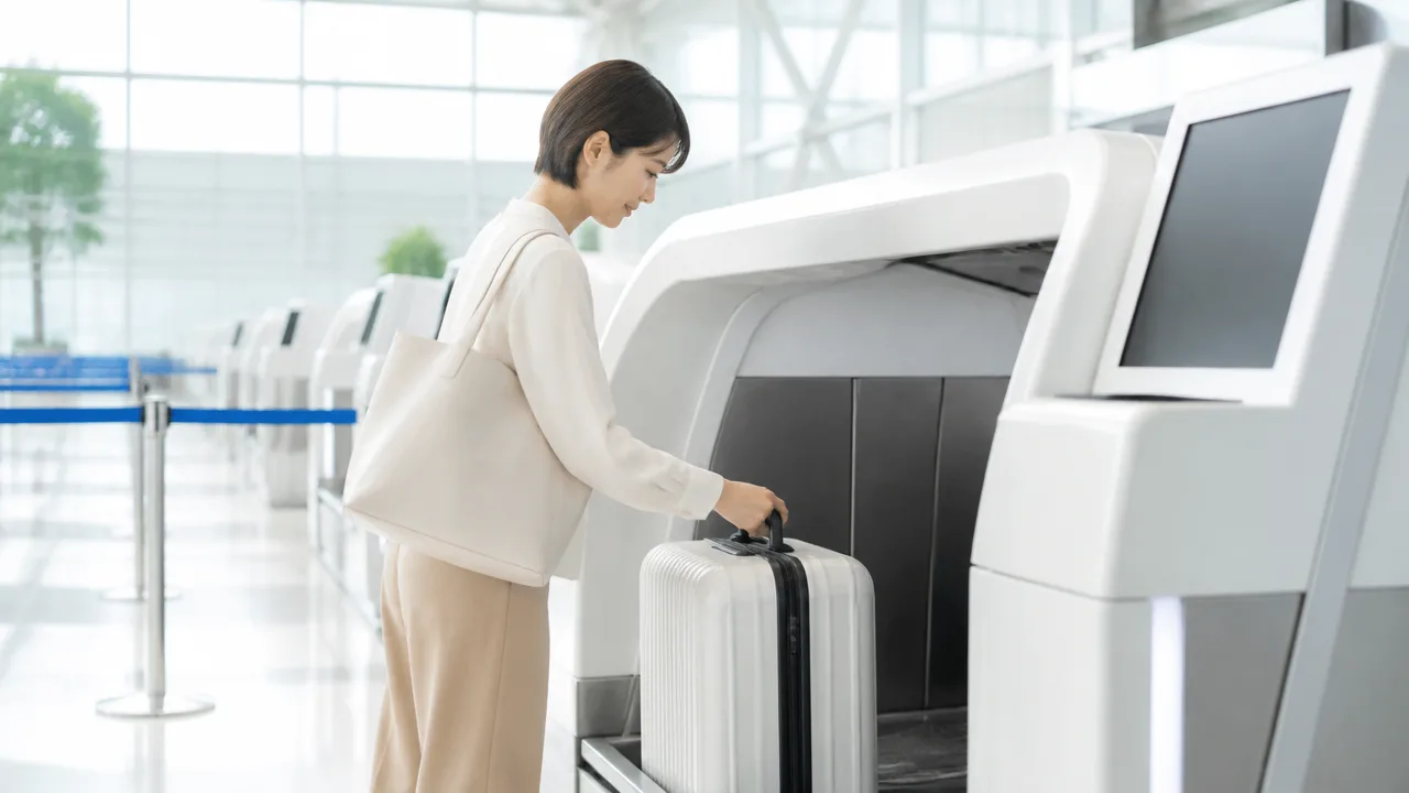 空港の自動手荷物預け機の仕組みとは?使い方や流れ、注意点を解説