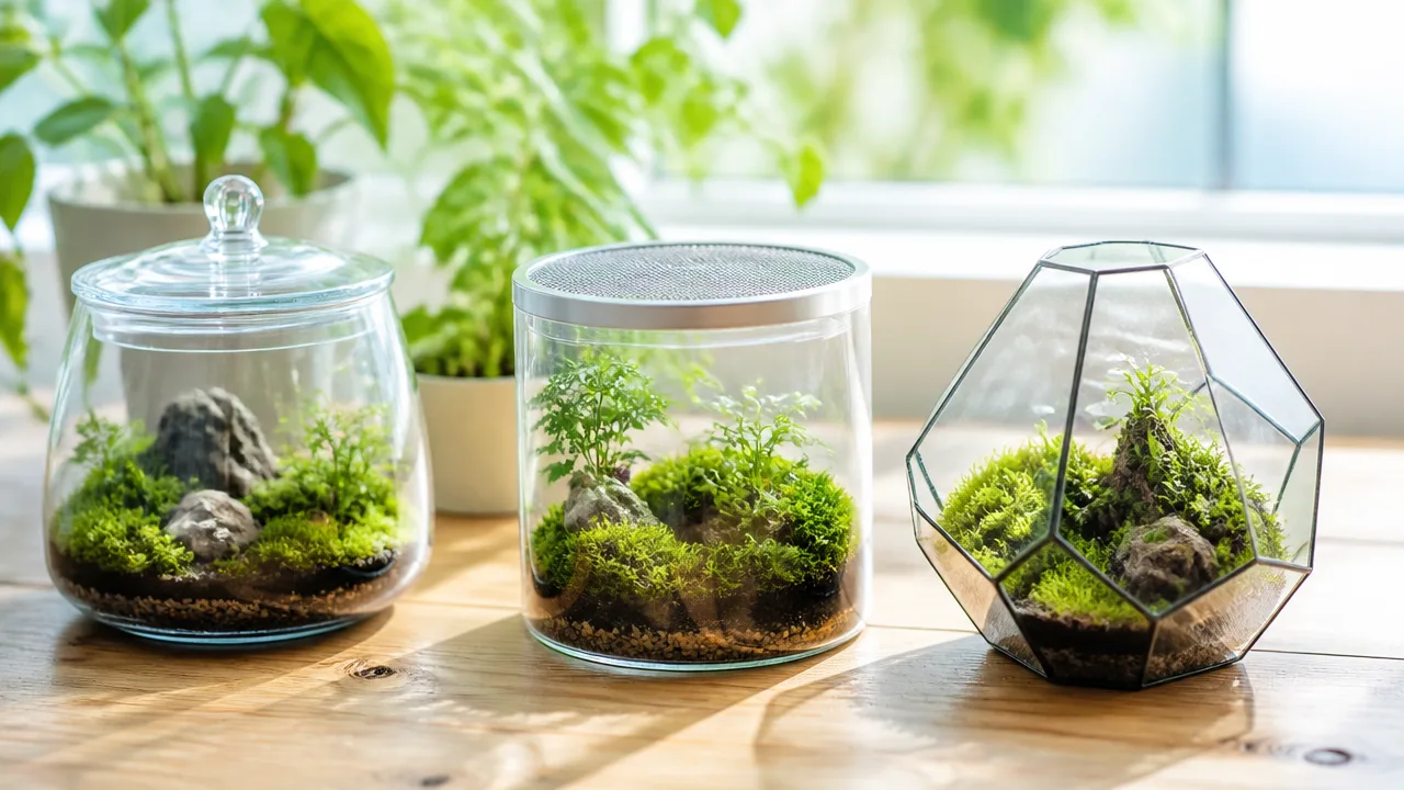 苔テラリウムのガラスが曇る原因は?結露を防ぐ対策とお手入れ方法