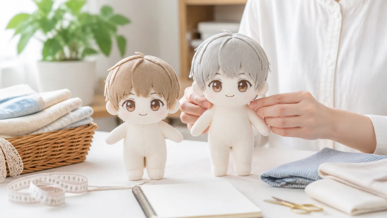 ぬいぐるみの洋服サイズは?15cm・20cm別の測り方ガイド