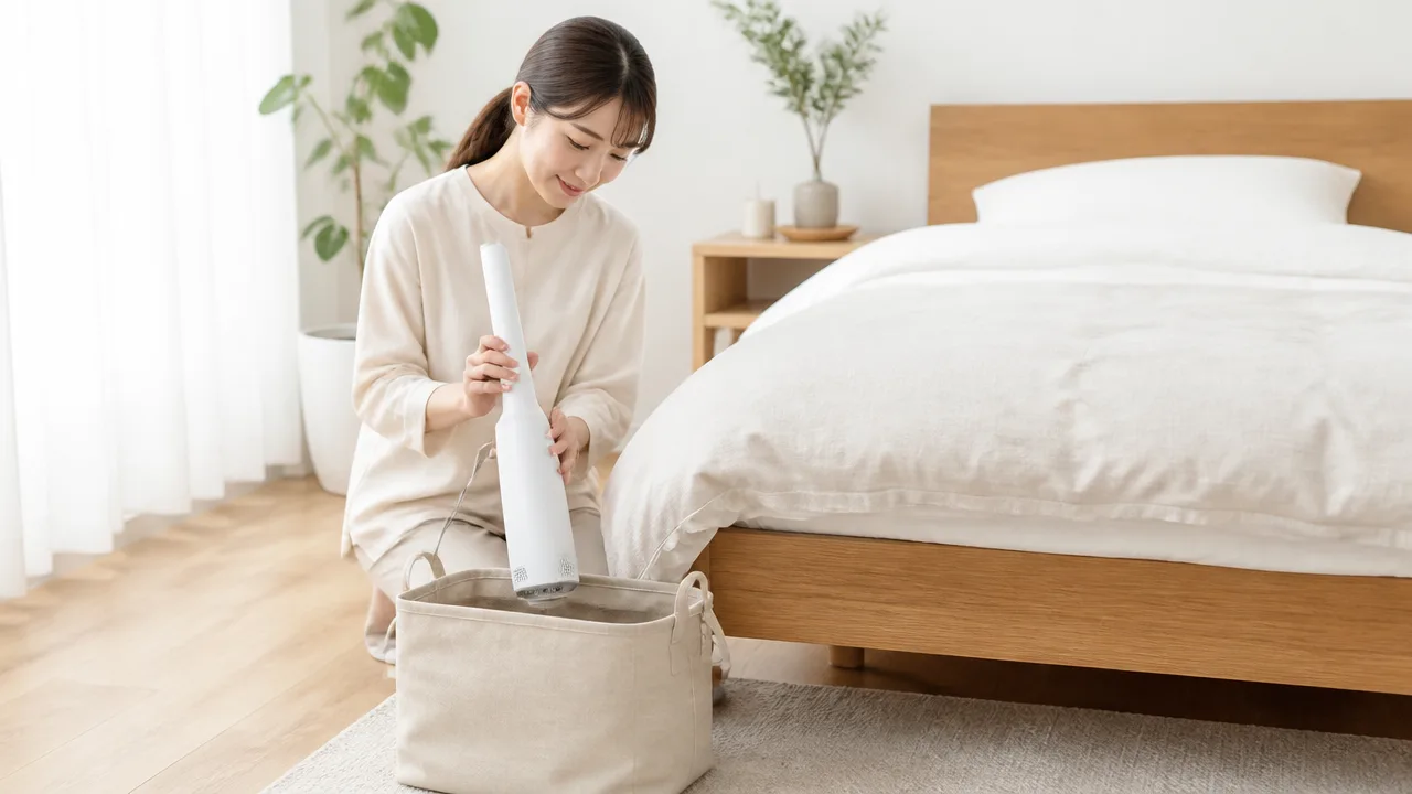 スティック式布団乾燥機とマット式の違いは?乾燥性能と使いやすさを比較