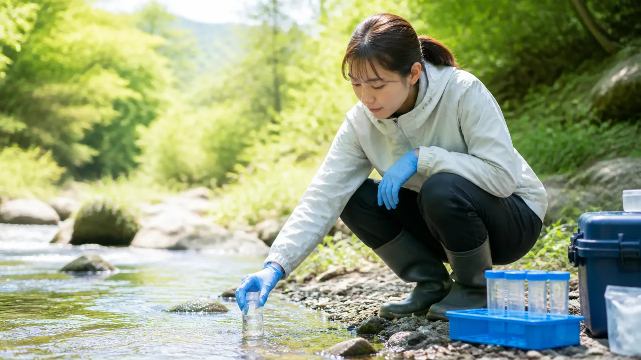 環境DNAで水だけから生き物がわかる仕組みを基礎から解説