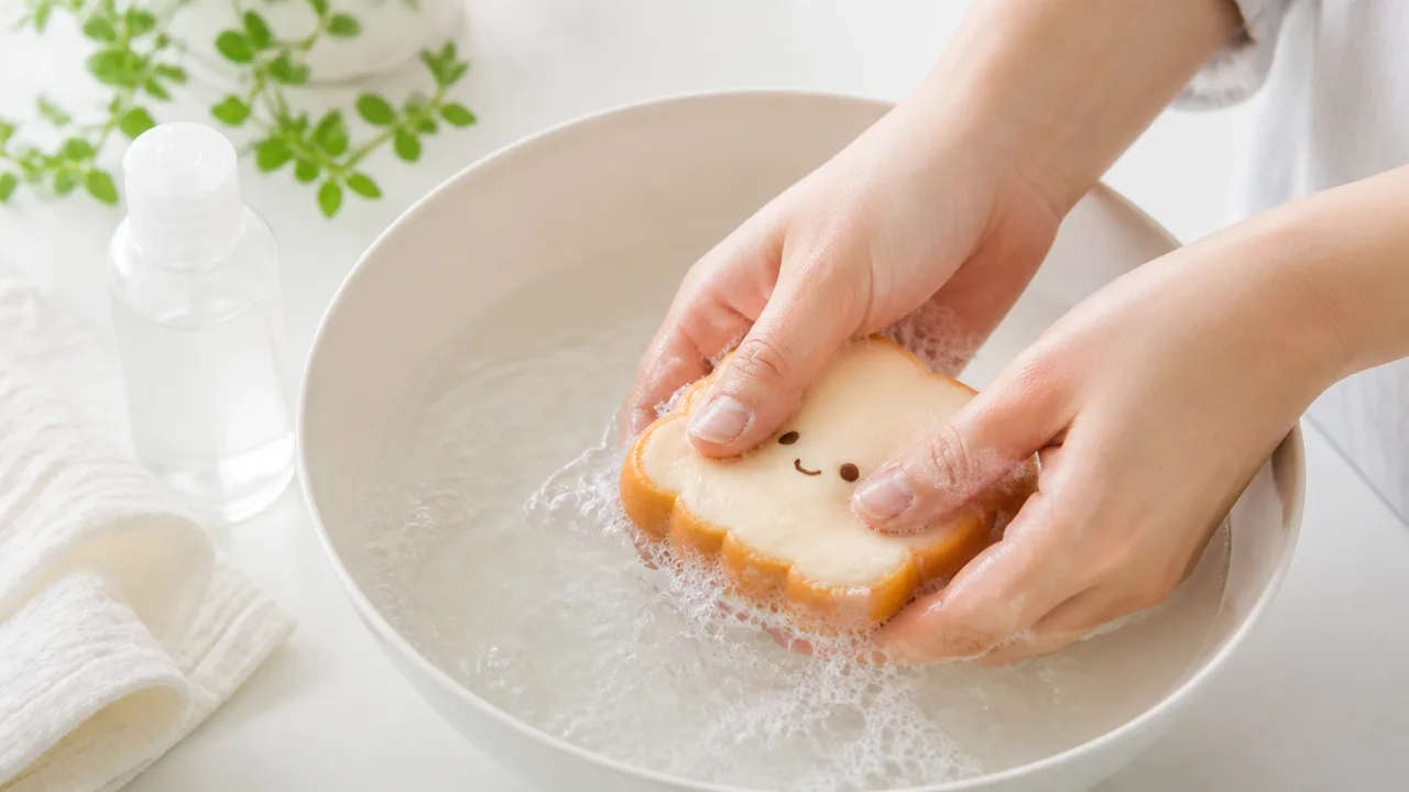 スクイーズがベタベタする原因は?正しい洗い方と復活させる方法