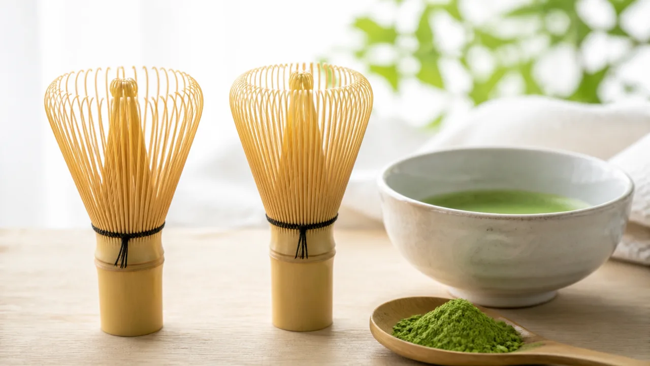 抹茶の茶せんは80本と100本で何が違う?選び方をやさしく解説