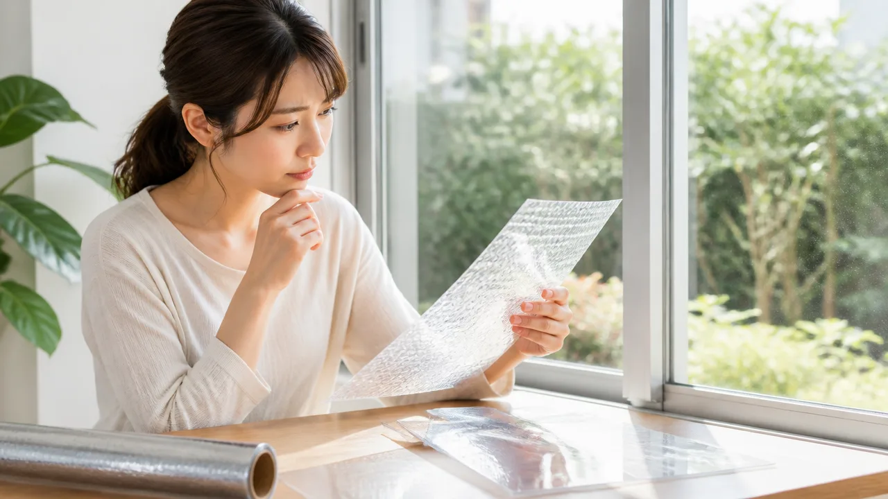 窓に断熱シートを貼ると結露が増える?原因と正しい貼り方を解説