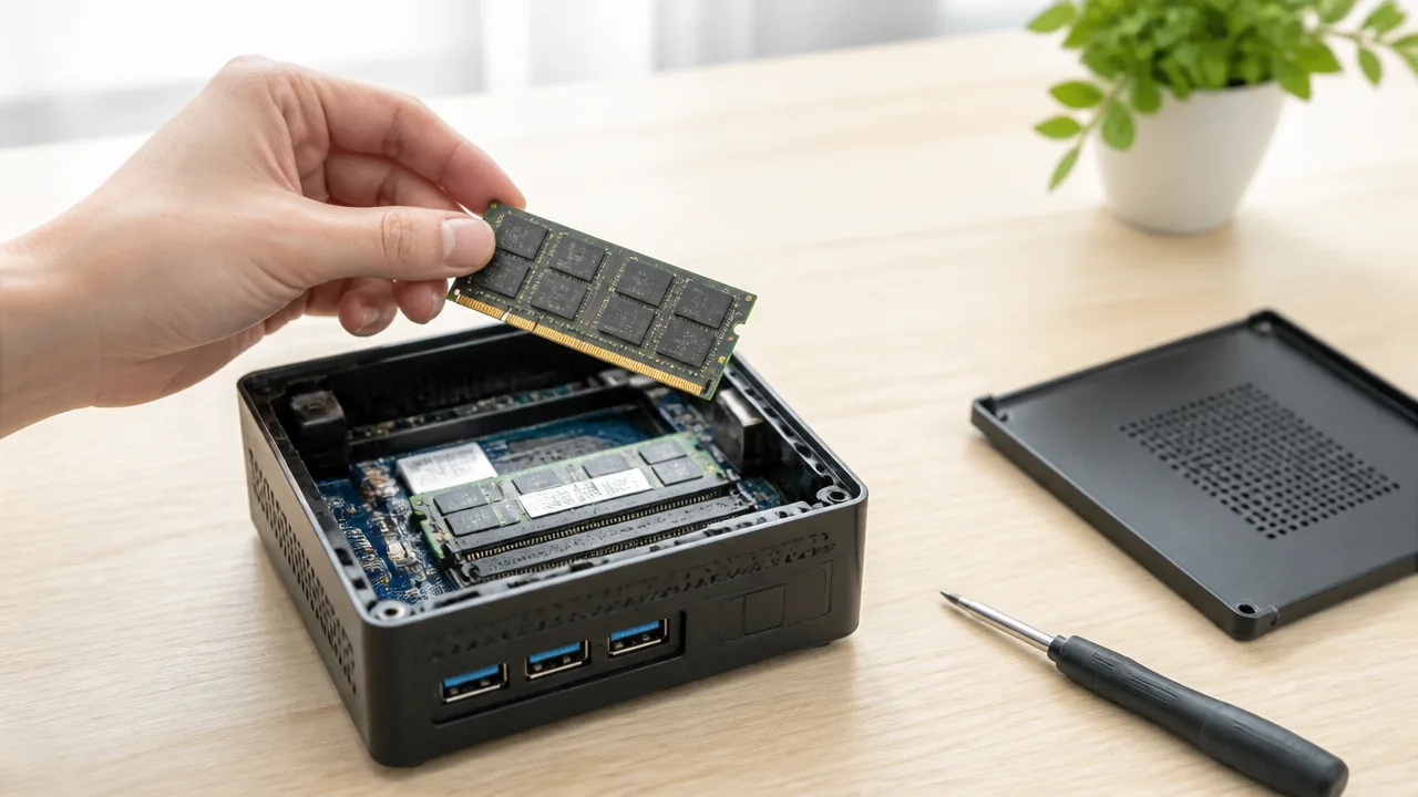 ミニPCのLPDDRメモリは増設できない?見分け方を解説