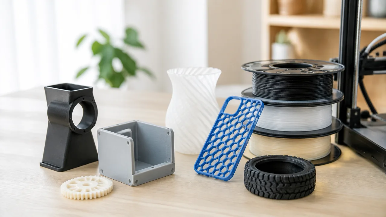 3DプリンターのPLAとPETGの違いを初心者向けにやさしく解説