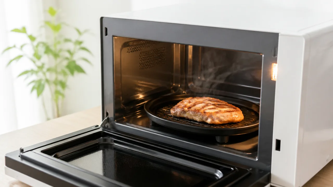電子レンジ用の焼き目がつく調理プレートはなぜ焼ける?仕組みを解説
