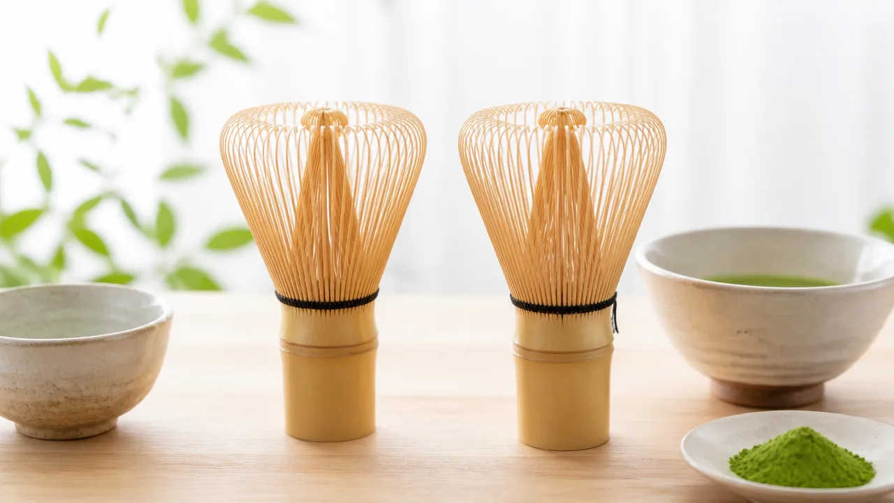 抹茶の茶せんは80本と100本で何が違う?選び方をやさしく解説