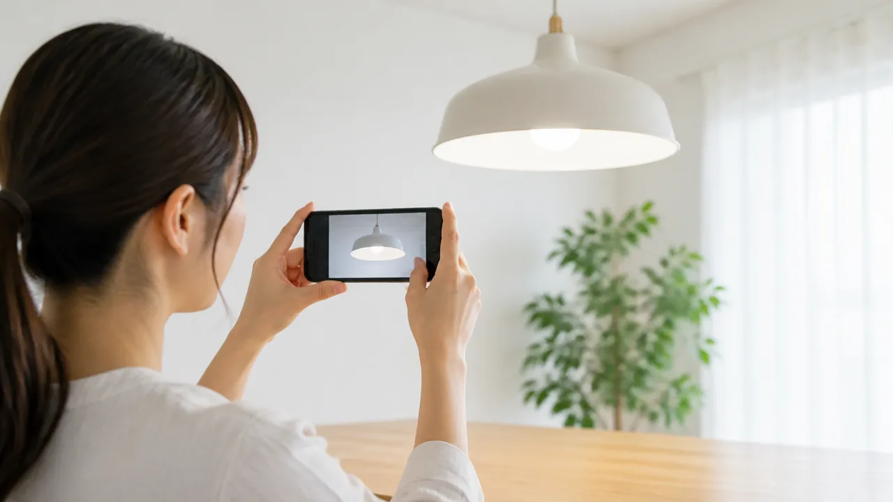 スマホでLED照明を撮ると縞模様が出るのはなぜ?原因と消し方を解説