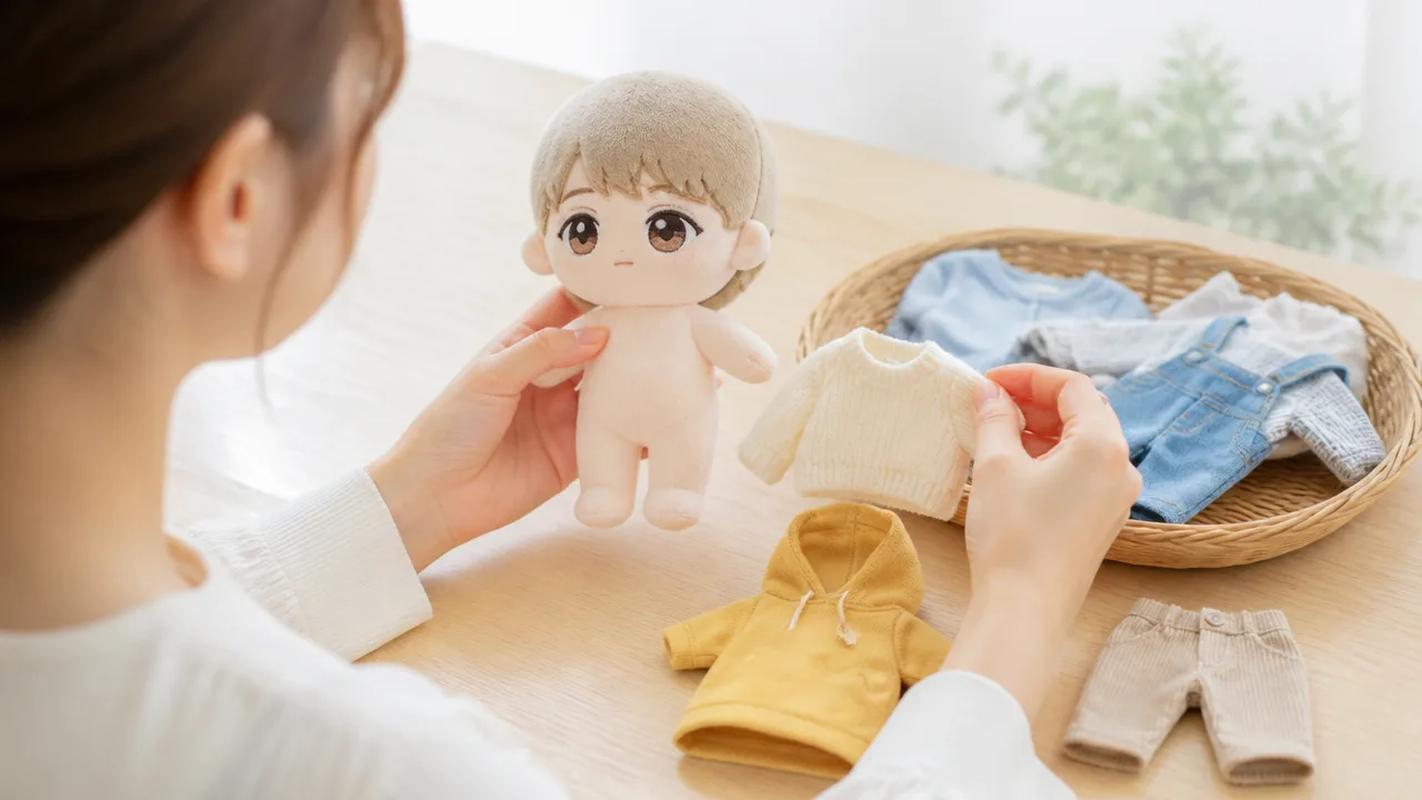 ぬいぐるみの洋服サイズは?15cm・20cm別の測り方ガイド