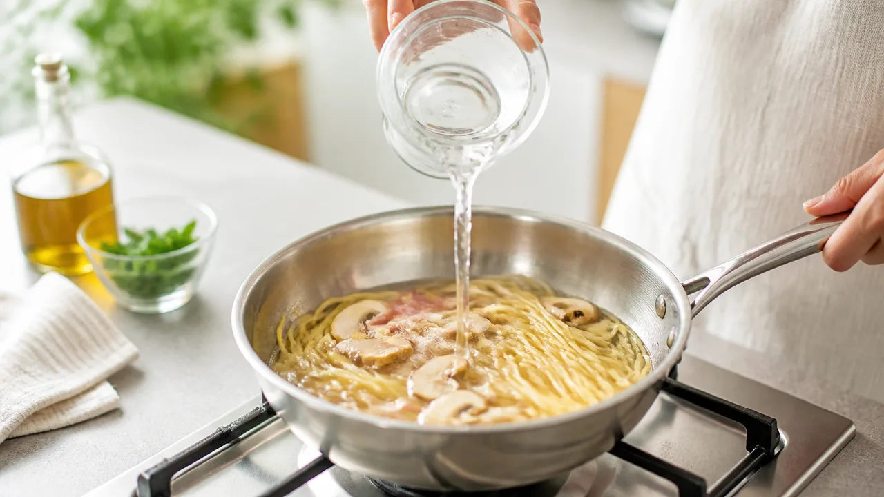 ワンパンパスタが少ない水で茹でられるのはなぜ？理由とコツ
