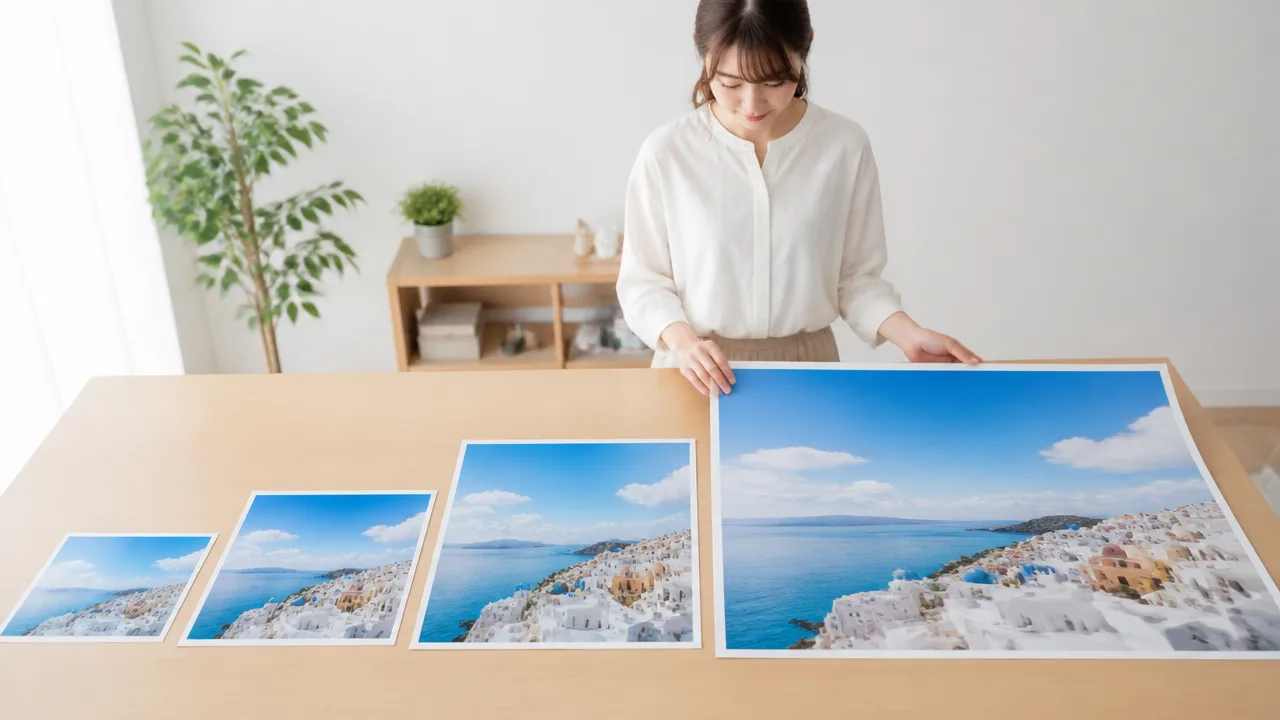 AI生成画像を印刷するとぼやけるのはなぜ？解像度と印刷サイズの関係