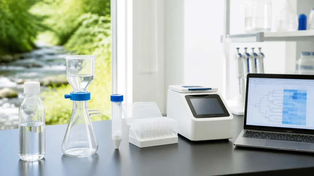 環境DNAで水だけから生き物がわかる仕組みを基礎から解説
