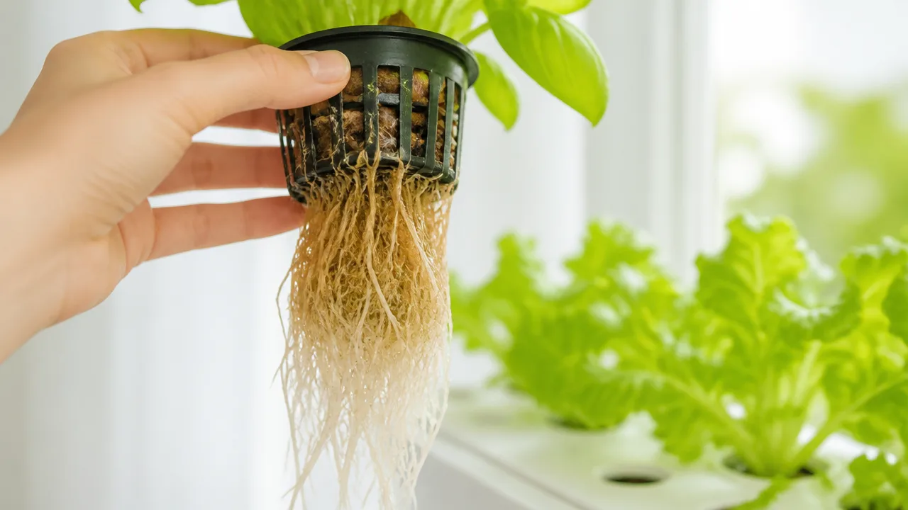 水耕栽培の根が茶色くなるのはなぜ？根腐れとの見分け方と対策を解説