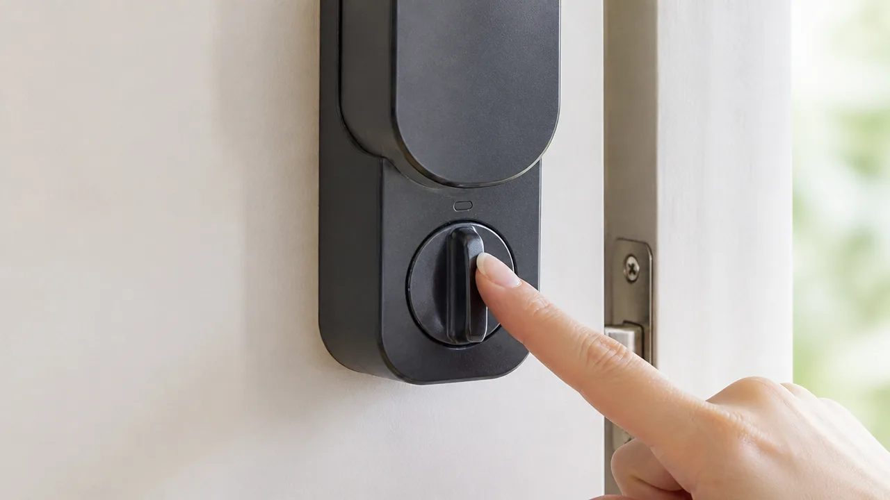 スマートロックの両面テープが冬に剥がれる原因と貼り直しのコツ