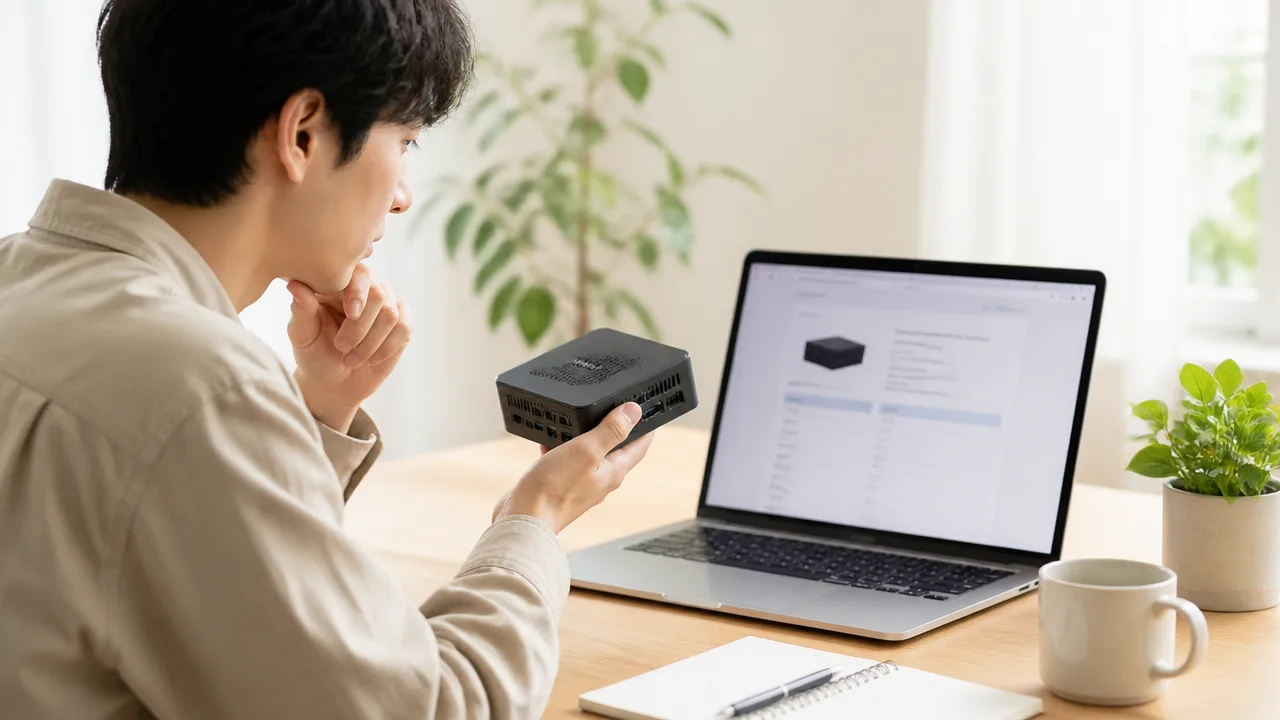 ミニPCのLPDDRメモリは増設できない?見分け方を解説